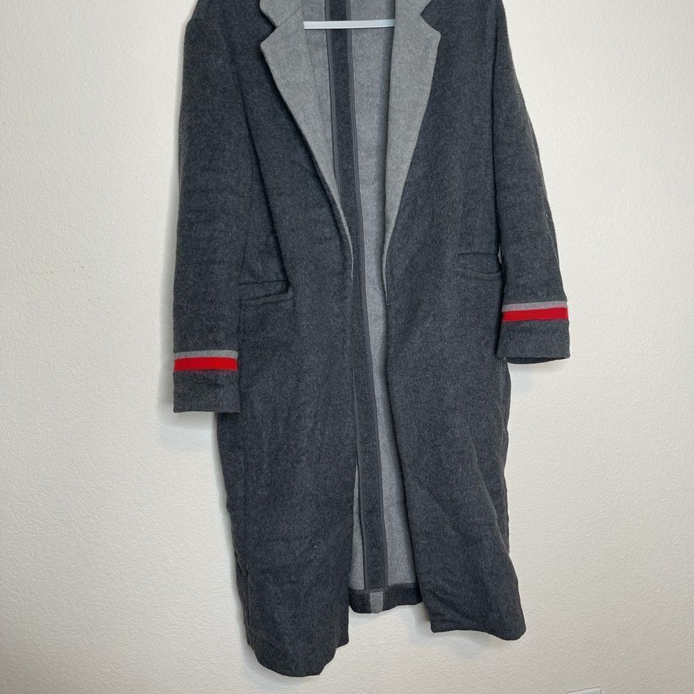 ASOS wool blend open coat - Picture 3 of 6